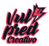 Logo de Vulpred Creativo, agencia de diseño gráfico y soluciones creativas