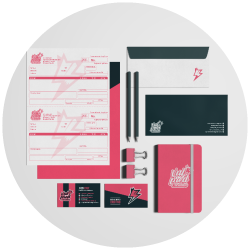 Diseño de papelería corporativa personalizada para empresas