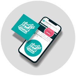 Diseños iniciales de vestidos para redes sociales, presentación visual de servicios creativos
